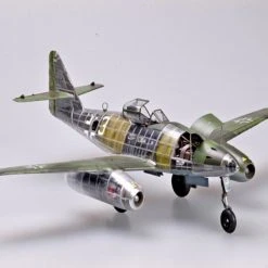 02261 | Trumpeter 1/32 Messerschmitt Me 262 A-la (Clear Edition) Fighter Jet Scaled Plastic Model Kit -Trumpeter Sales Shop TRU 02261 61 1200x800 1