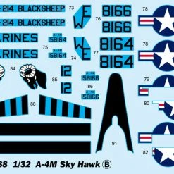 02268 | Trumpeter 1/32 A-4M Skyhawk Jet Scaled Plastic Model Kit -Trumpeter Sales Shop TRU 02268 52 1200x800 1