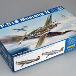 02274 | Trumpeter 1/32 P-51B Mustang II Fighter Scaled Plastic Model Kit -Trumpeter Sales Shop TRU 02274 52 1200x800 1