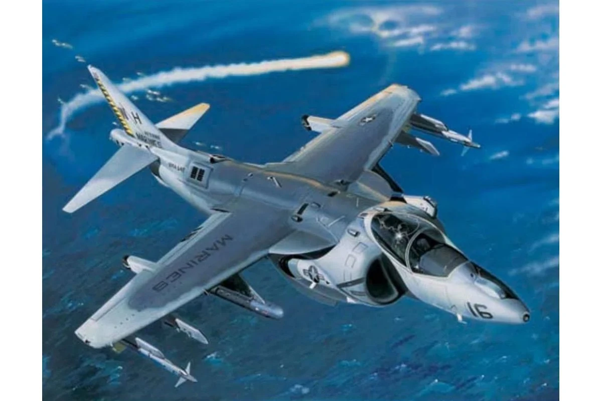 02285 | Trumpeter 1/32 AV-8B Night Attack Harrier II Jet Scaled Plastic Model Kit 3 02285 | Trumpeter 1/32 AV-8B Night Attack Harrier II Jet Scaled Plastic Model Kit