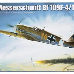 02293 | Trumpeter 1/32 Messerschmitt Bf 109F-4/Trop Fighter Scaled Plastic Model Kit