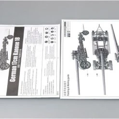 02313 | Trumpeter 1/35 German 17cm Kanone 18 Heavy Howitzer Scaled Plastic Model Kit -Trumpeter Sales Shop TRU 02313 53 1200x800 1
