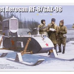 02322 | Trumpeter 1/35 Soviet Aerosan RF-8/GAZ-98 Scaled Plastic Model Kit