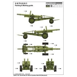 02323 | Trumpeter 1/35 Soviet ML-20 152mm Howitzer M1937 (Standard) Scaled Plastic Model Kit -Trumpeter Sales Shop TRU 02323 52 1200x800 1