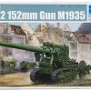 02338 | Trumpeter 1/35 Soviet Br-2 152mm Gun M1935 Self-Propelled Gun Scaled Plastic Model Kit