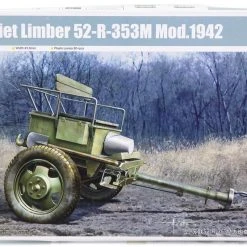 02345 | Trumpeter 1/35 Soviet 1942 Limber 52-R-353M Scaled Plastic Model Kit