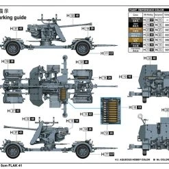02350 | Trumpeter 1/35 German 5cm Flak 41 Anti-Aircraft Scaled Plastic Model Kit 11 02350 | Trumpeter 1/35 German 5cm Flak 41 Anti-Aircraft Scaled Plastic Model Kit -Trumpeter Sales Shop TRU 02350 02 1200x800 1