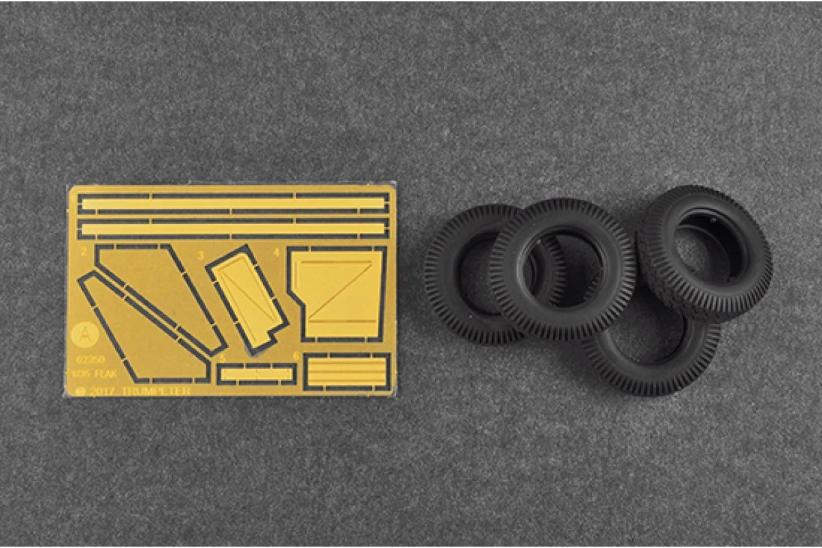 02350 | Trumpeter 1/35 German 5cm Flak 41 Anti-Aircraft Scaled Plastic Model Kit 9 02350 | Trumpeter 1/35 German 5cm Flak 41 Anti-Aircraft Scaled Plastic Model Kit - Image 7