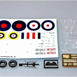 02415 | Trumpeter 1/24 Hurricane Mk.II C Fighter Scaled Plastic Model Kit -Trumpeter Sales Shop TRU 02415 53 1200x800 1