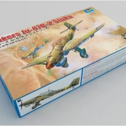 02421 | Trumpeter 1/24 Junkers Ju-87B-2 Stuka Bomber Scaled Plastic Model Kit -Trumpeter Sales Shop TRU 02421 05 1200x800 1