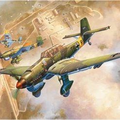 02421 | Trumpeter 1/24 Junkers Ju-87B-2 Stuka Bomber Scaled Plastic Model Kit -Trumpeter Sales Shop TRU 02421 06 1200x800 1