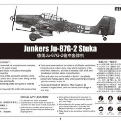 02425 | Trumpeter 1/24 Junkers Ju-87G-2 Stuka Bomber Scaled Plastic Model Kit -Trumpeter Sales Shop TRU 02425 06 1200x800 1