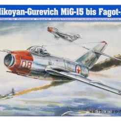 02806 | Trumpeter 1/48 Mikoyan Gurevich MiG-15 Bis Fagot-B Jet Scaled Plastic Model Kit