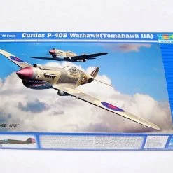 02807 | Trumpeter 1/48 P-40 Warhawk (Tomahawk II A) Fighter Scaled Plastic Model Kit -Trumpeter Sales Shop TRU 02807 55 1200x800 1