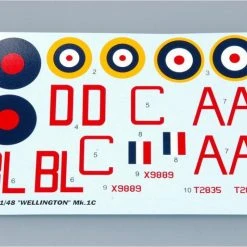 02808 | Trumpeter 1/48 British Wellington Mk. IC Bomber Scaled Plastic Model Kit -Trumpeter Sales Shop TRU 02808 52 1200x800 1