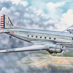 02829 | Trumpeter 1/48 C-48C Skytrain Transport Aircraft Scaled Plastic Model Kit -Trumpeter Sales Shop TRU 02829 09 1200x800 1