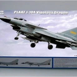 02841 | Trumpeter 1/48 PLAAF J-10A Vigorous Dragon Fighter Jet Scaled Plastic Model Kit -Trumpeter Sales Shop TRU 02841 10 1200x800 1