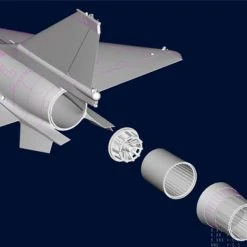 02841 | Trumpeter 1/48 PLAAF J-10A Vigorous Dragon Fighter Jet Scaled Plastic Model Kit -Trumpeter Sales Shop TRU 02841 13 1200x800 1