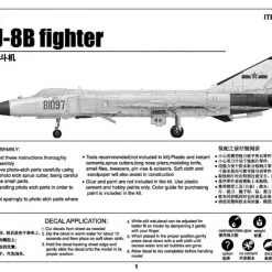 02845 | Trumpeter 1/48 PLA J-8B Fighter Jet Scaled Plastic Model Kit -Trumpeter Sales Shop TRU 02845 57 1200x800 1