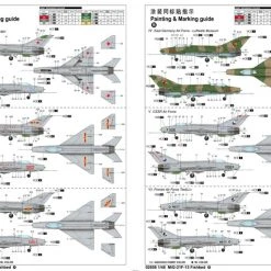 02858 | Trumpeter 1/48 MiG-21F-13 Fishbed Jet Scaled Plastic Model Kit -Trumpeter Sales Shop TRU 02858 65 1200x800 1