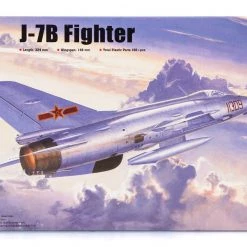 02860 | Trumpeter 1/48 J-7B Fighter Jet Scaled Plastic Model Kit