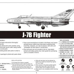 02860 | Trumpeter 1/48 J-7B Fighter Jet Scaled Plastic Model Kit -Trumpeter Sales Shop TRU 02860 53 1200x800 1