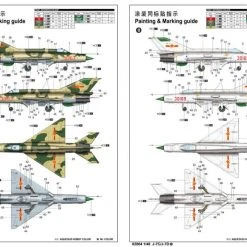 02864 | Trumpeter 1/48 J-7C/J-7D Jet Scaled Plastic Model Kit -Trumpeter Sales Shop TRU 02864 53 1200x800 1