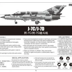 02864 | Trumpeter 1/48 J-7C/J-7D Jet Scaled Plastic Model Kit -Trumpeter Sales Shop TRU 02864 62 1200x800 1