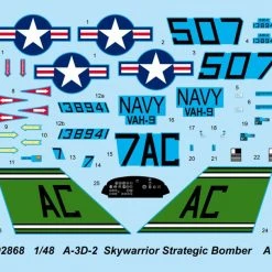 02868 | Trumpeter 1/48 A-3D-2 Skywarrior Strategic Bomber Scaled Plastic Model Kit -Trumpeter Sales Shop TRU 02868 53 1200x800 1