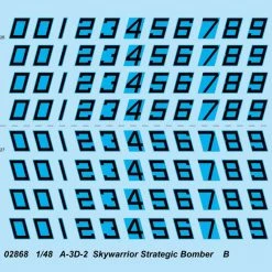 02868 | Trumpeter 1/48 A-3D-2 Skywarrior Strategic Bomber Scaled Plastic Model Kit -Trumpeter Sales Shop TRU 02868 54 1200x800 1