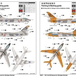 02871 | Trumpeter 1/48 EA-3B Skywarrior Strategic Bomber Scaled Plastic Model Kit -Trumpeter Sales Shop TRU 02871 54 1200x800 1