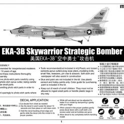 02872 | Trumpeter 1/48 EKA-3B Skywarrior Strategic Bomber Scaled Plastic Model Kit -Trumpeter Sales Shop TRU 02872 56 1200x800 1