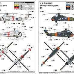 02883 | Trumpeter 1/48 US CH-34 Army Rescue Helicopter Scaled Plastic Model Kit 17 02883 | Trumpeter 1/48 US CH-34 Army Rescue Helicopter Scaled Plastic Model Kit -Trumpeter Sales Shop TRU 02883 03 1200x800 1