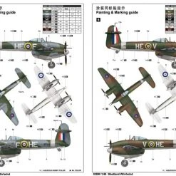 02890 | Trumpeter 1/48 British Westland Whirlwind Fighter Scaled Plastic Model Kit -Trumpeter Sales Shop TRU 02890 53 1200x800 1