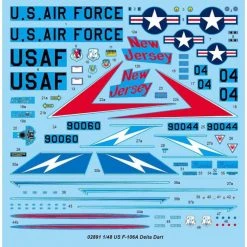 02891 | Trumpeter 1/48 F-106A Delta Dart Jet Scaled Plastic Model Kit -Trumpeter Sales Shop TRU 02891 53 1200x800 1