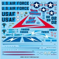 02892 | Trumpeter 1/48 F-106B Delta Dart Jet Scaled Plastic Model Kit -Trumpeter Sales Shop TRU 02892 54 1200x800 1