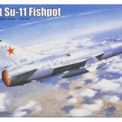 02898 | Trumpeter 1/48 Soviet Su-11 Fishpot Jet Scaled Plastic Model Kit