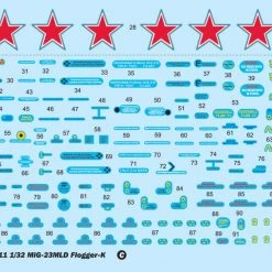 03211 | Trumpeter 1/32 MiG-23MLD Flogger-K Fighter Jet Scaled Plastic Model Kit -Trumpeter Sales Shop TRU 03211 06 1200x800 1