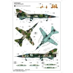 03211 | Trumpeter 1/32 MiG-23MLD Flogger-K Fighter Jet Scaled Plastic Model Kit -Trumpeter Sales Shop TRU 03211 08 1200x800 1
