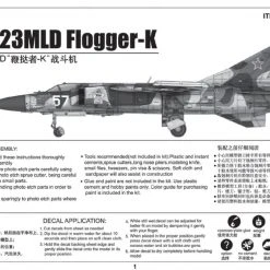 03211 | Trumpeter 1/32 MiG-23MLD Flogger-K Fighter Jet Scaled Plastic Model Kit -Trumpeter Sales Shop TRU 03211 09 1200x800 1