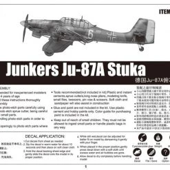 03213 | Trumpeter 1/32 Junkers Ju-87A Stuka Bomber Scaled Plastic Model Kit -Trumpeter Sales Shop TRU 03213 15 1200x800 1