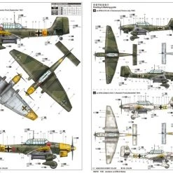 03214 | Trumpeter 1/32 Junkers Ju-87B-2 Stuka Bomber Scaled Plastic Model Kit -Trumpeter Sales Shop TRU 03214 62 1200x800 1