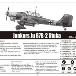 03214 | Trumpeter 1/32 Junkers Ju-87B-2 Stuka Bomber Scaled Plastic Model Kit -Trumpeter Sales Shop TRU 03214 63 1200x800 1