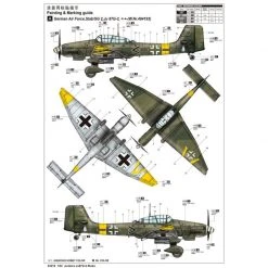 03218 | Trumpeter 1/32 Junkers Ju-87G-2 Stuka Bomber Scaled Plastic Model Kit -Trumpeter Sales Shop TRU 03218 53 1200x800 1