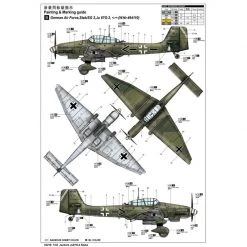 03218 | Trumpeter 1/32 Junkers Ju-87G-2 Stuka Bomber Scaled Plastic Model Kit -Trumpeter Sales Shop TRU 03218 55 1200x800 1