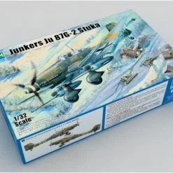 03218 | Trumpeter 1/32 Junkers Ju-87G-2 Stuka Bomber Scaled Plastic Model Kit -Trumpeter Sales Shop TRU 03218 56 1200x800 1