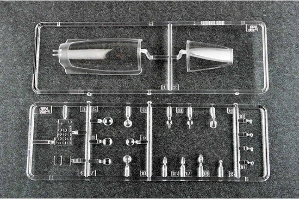 03221 | Trumpeter 1/32 USAF F-100C Super Sabre Fighter Jet Scaled Plastic Model Kit 22 03221 | Trumpeter 1/32 USAF F-100C Super Sabre Fighter Jet Scaled Plastic Model Kit - Image 20