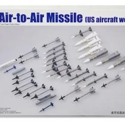 03303 | Trumpeter 1/32 US Aircraft Air To Air Missile Set Scaled Plastic Model Kit