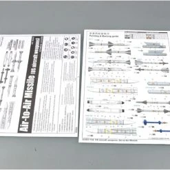 03303 | Trumpeter 1/32 US Aircraft Air To Air Missile Set Scaled Plastic Model Kit -Trumpeter Sales Shop TRU 03303 52 1200x800 1