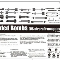 03304 | Trumpeter 1/32 US Aircraft Guided Weapons Set -Trumpeter Sales Shop TRU 03304 55 1200x800 1